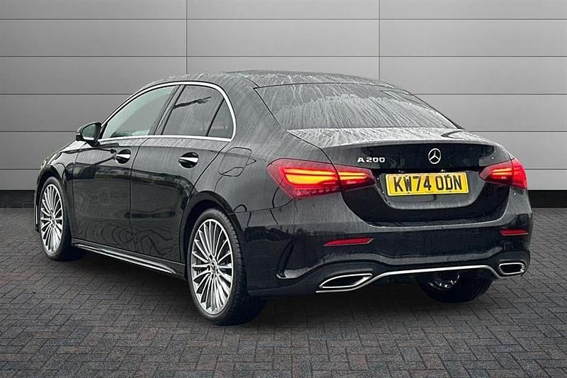 Used Mercedes A200 AMG Line Premium Plus 163 HP (119 kW) 2025 Black Sedan