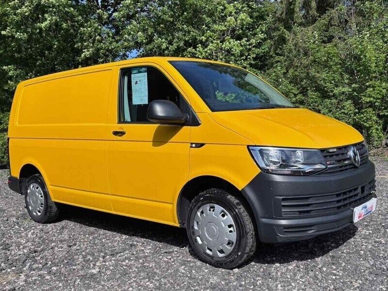 Yellow Used 2019 VW T6.1 Startline Van | £17,250 (Good price) - Image 1/4