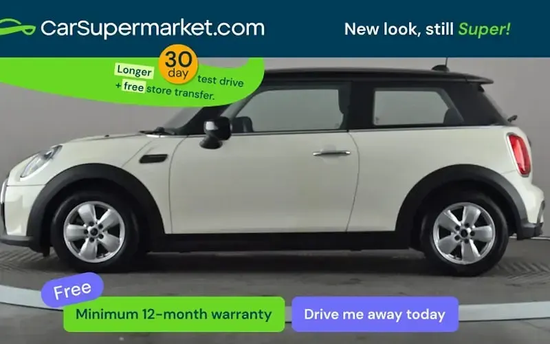 Begagnad Mini Cooper Comfort 136 HK (100 kW) 2021 Vit Halvkombi