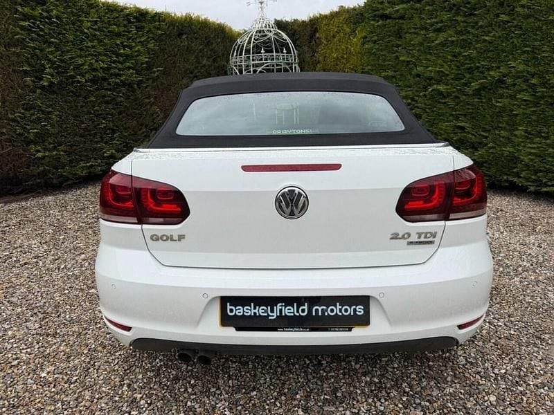 Used VW Golf Cabriolet GT 140 HP (102 kW) 2014 White Cabriolet
