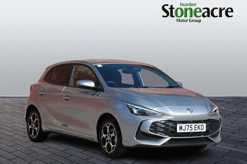 Silver New 2025 MG MG3 Trophy Hatchback | £18,995 (Fair price) - Image 1/1