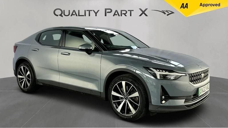Grey Used 2022 Polestar 2 Standard Range Single Motor Sedan | £19,600 (Good price) - Image 1/4