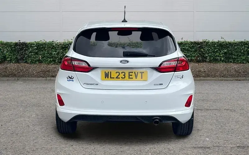Used Ford Fiesta ST-Line 125 HP (91 kW) 2022 White Hatchback