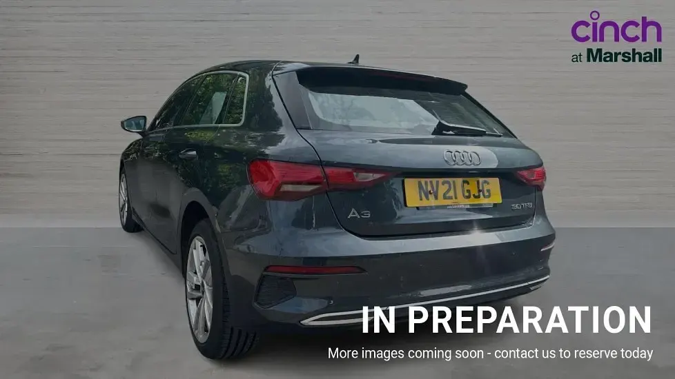 Used Audi A3 Sport 110 HP (80 kW) 2021 Grey Sedan