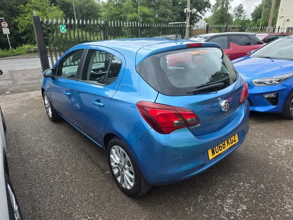 Used Vauxhall Corsa 75 HP (55 kW) 2018 Blue Hatchback