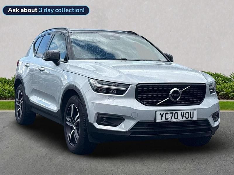 Silver Used 2020 Volvo XC40 R-Design SUV | £20,974 (Fair price) - Image 1/4