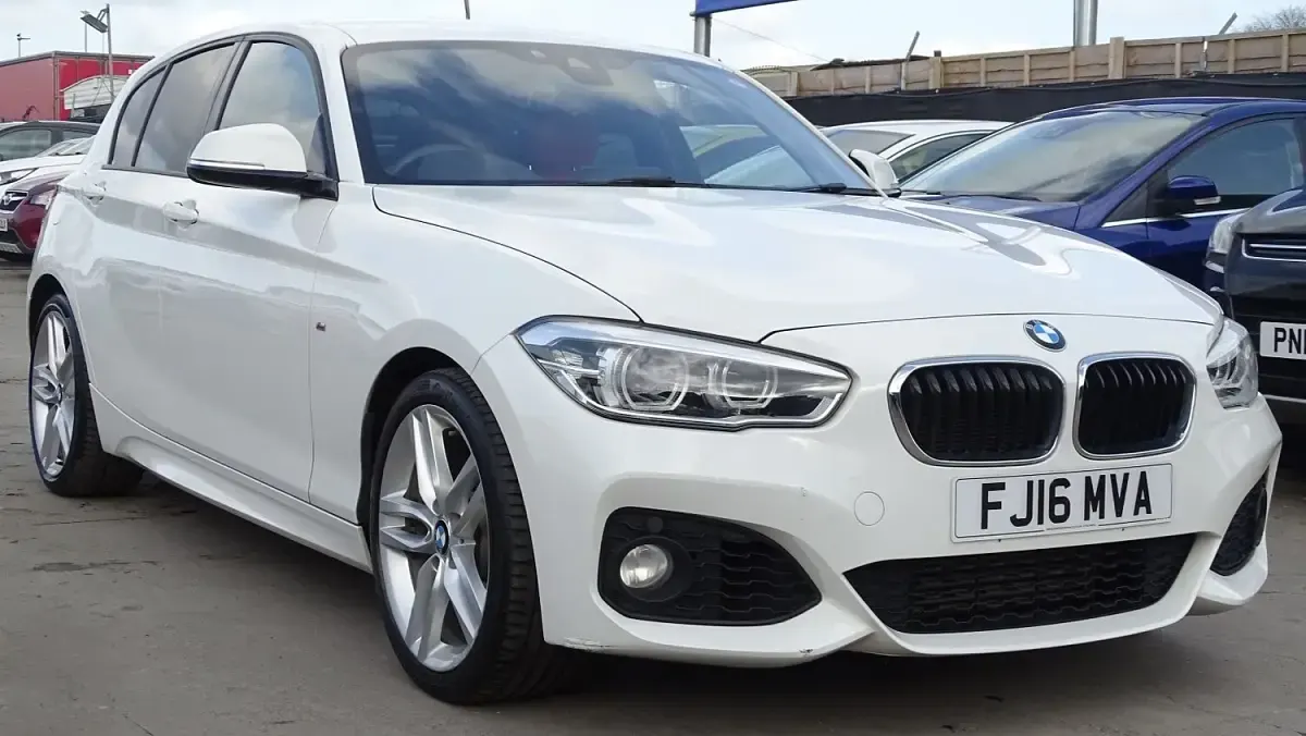 Used BMW 118 M Sport 136 HP (100 kW) 2016 White Hatchback