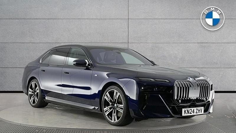 Blue Used 2024 BMW 750e M Sport Sedan | £78,000 (Expensive) - Image 1/4
