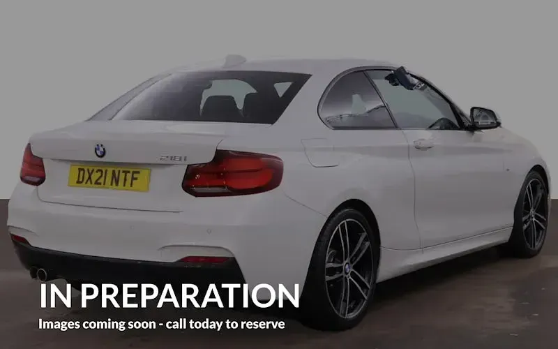 Used BMW 218 M Sport 136 HP (100 kW) 2021 White Coupe