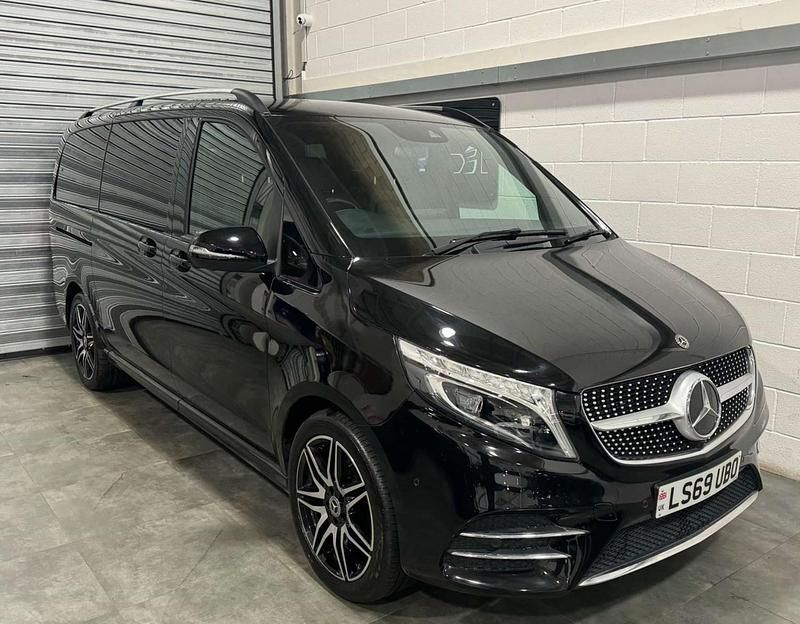 Black Used 2019 Mercedes V220 AMG line MPV | £41,989 (Super price) - Image 1/4