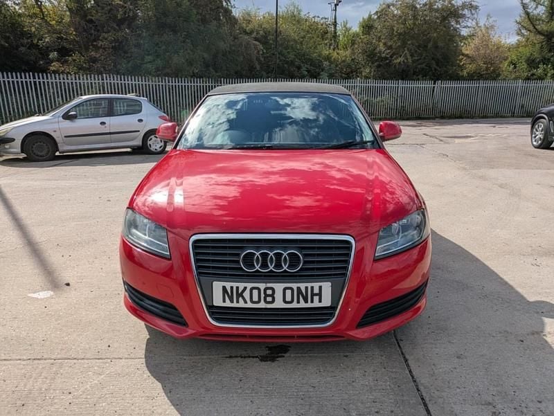 Red Used 2008 Audi A3 Cabriolet Cabriolet | £1,600 (Super price) - Image 1/4