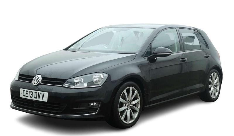Used VW Golf VII GT 140 HP (102 kW) 2013 Black Hatchback