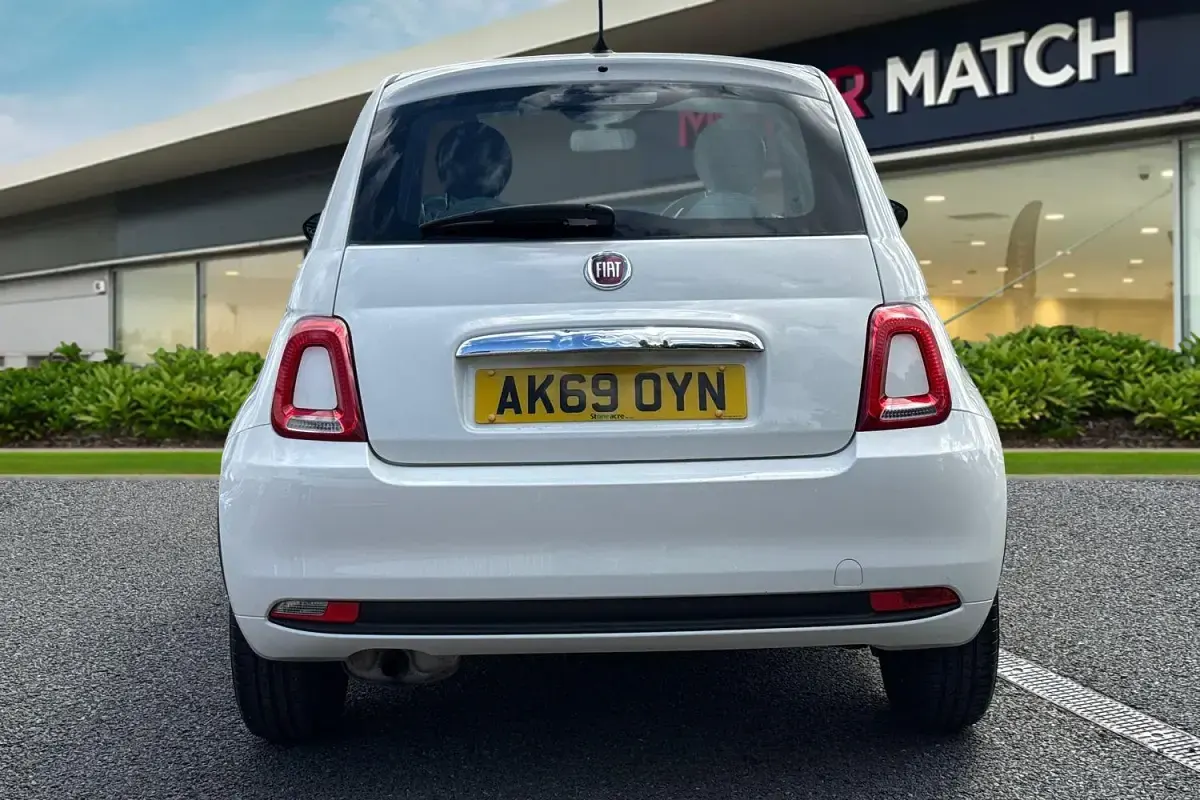 Used Fiat 500 Pop 2019 White Hatchback