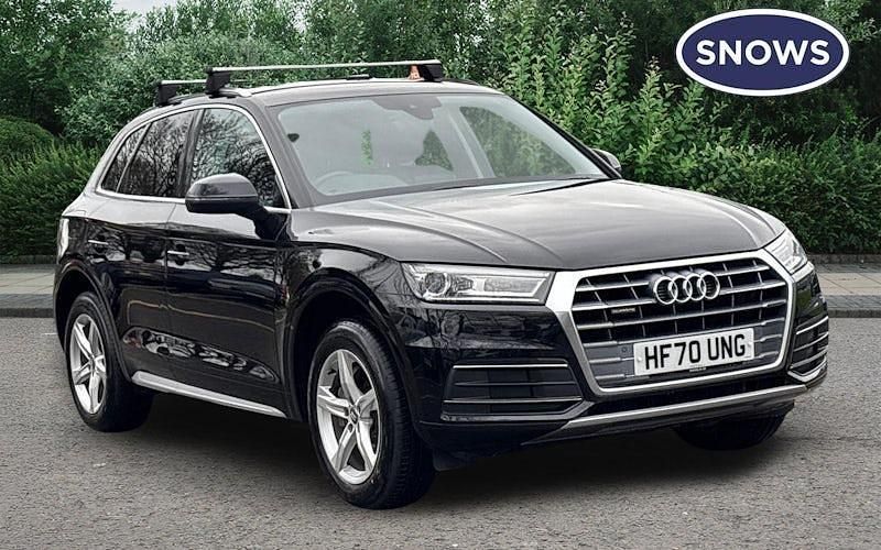 Black Used 2020 Audi Q5 Sport SUV | £18,999 (Good price) - Image 1/4