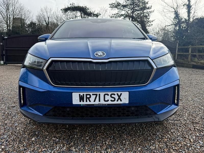 Used Skoda Enyaq iV ecoSuite 131 kW (179 HP) 2022 Blue SUV