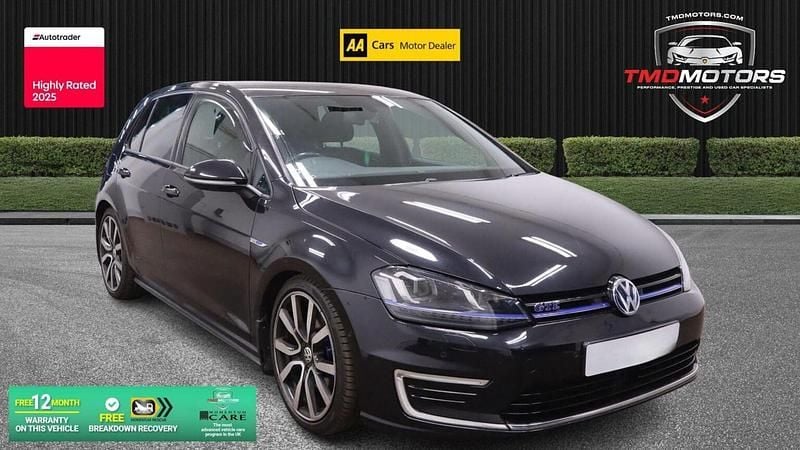 Used VW Golf VII GTE 204 HP (150 kW) 2015 Black Hatchback