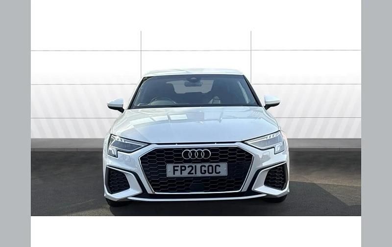 Used Audi A3 S-Line 190 HP (139 kW) 2021 White Sedan