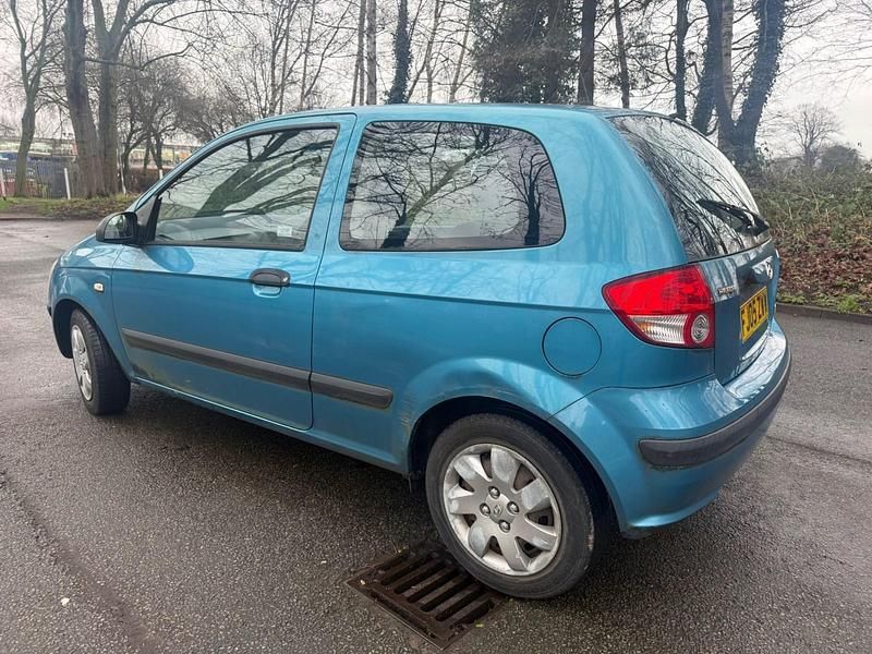 Used Hyundai Getz 82 HP (60 kW) 2005 Blue Hatchback