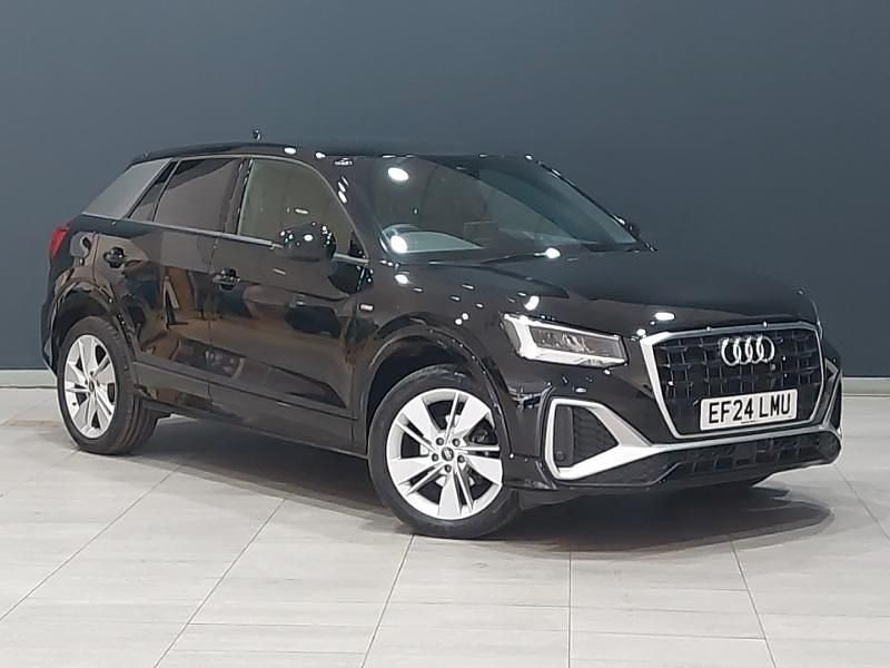 Black Used 2024 Audi Q2 S-Line SUV | £27,298 (Fair price) - Image 1/4