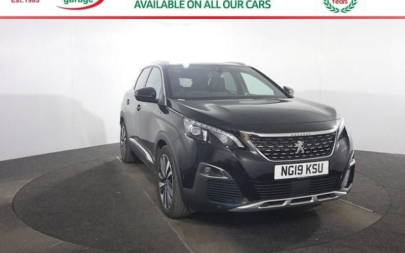 Used Peugeot 3008 GT-line 131 HP (96 kW) 2019 Black SUV