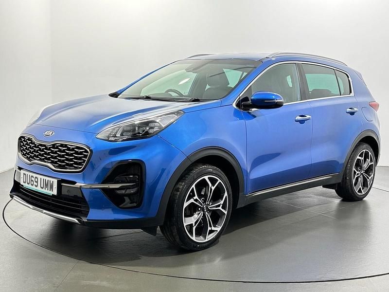 Used Kia Sportage GT-Line 174 HP (127 kW) 2019 Blue SUV