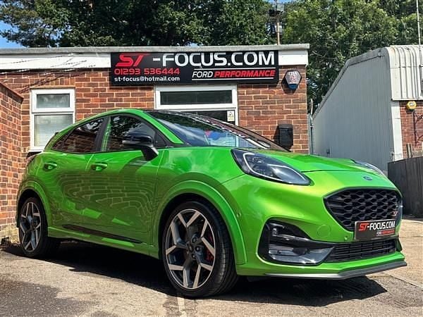 Green Used 2021 Ford Puma ST SUV | £18,950 (Fair price) - Image 1/1