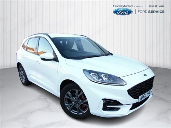 Frozen white Used 2021 Ford Kuga ST-Line SUV | £20,999 (Fair price) - Image 1/1