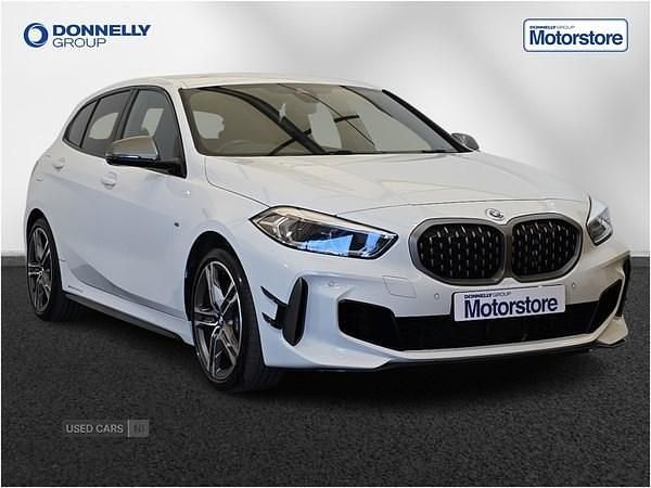 White Used 2021 BMW M135 Sport Line Hatchback | £23,995 (Good price) - Image 1/4