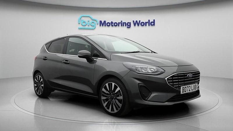 Used Ford Fiesta Titanium X 125 HP (91 kW) 2022 Grey Hatchback