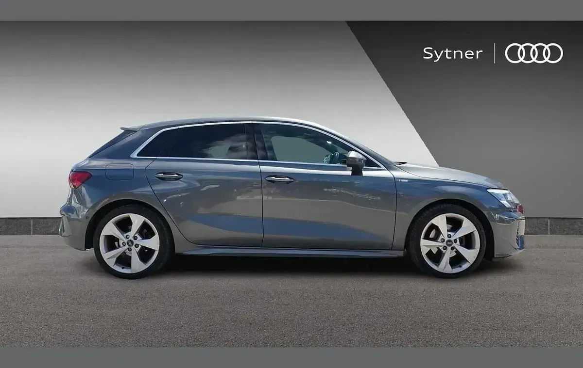 Used Audi A3 S-Line 147 HP (108 kW) 2024 Grey Hatchback