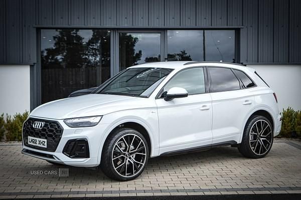 White Used 2022 Audi Q5 S-Line SUV | £31,245 (Fair price) - Image 1/4