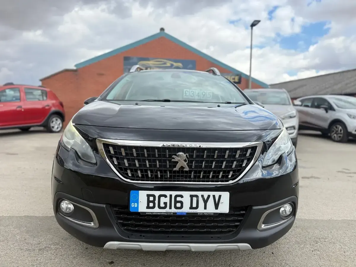 Used Peugeot 2008 Allure 80 HP (58 kW) 2016 Black SUV