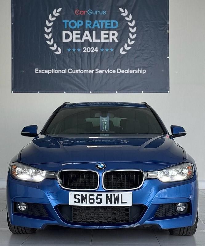 Used BMW 320 M Sport 184 HP (135 kW) 2015 Blue Estate