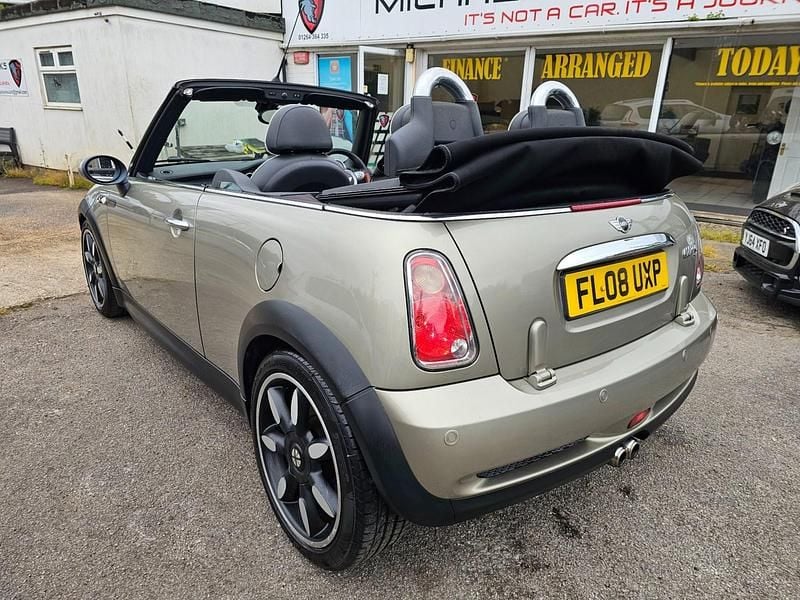 Używany Mini Cooper S Cabriolet 170 KM (125 kW) 2008 Srebrny Kabriolet