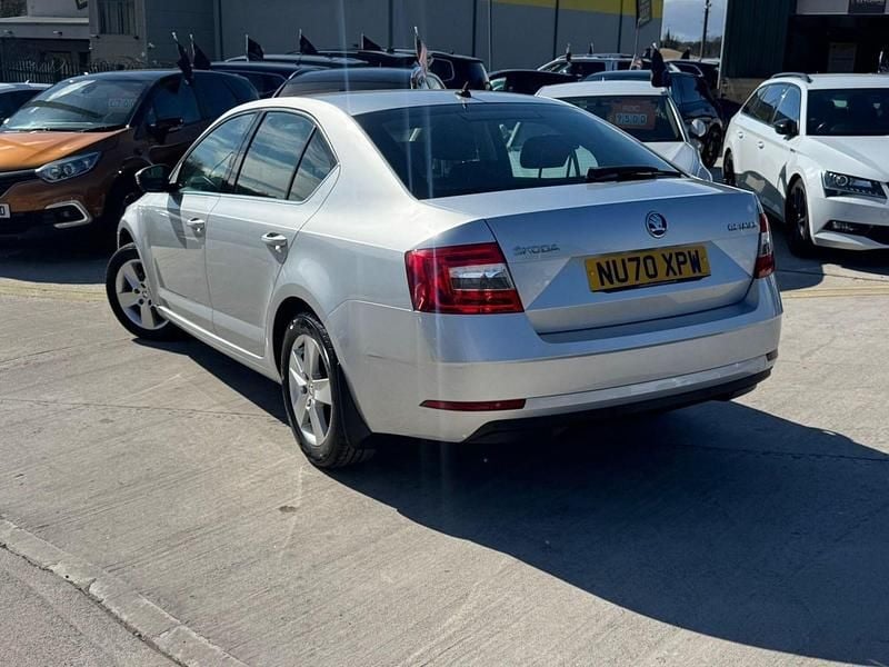 Used Skoda Octavia SE Technology 115 HP (84 kW) 2020 Silver Hatchback