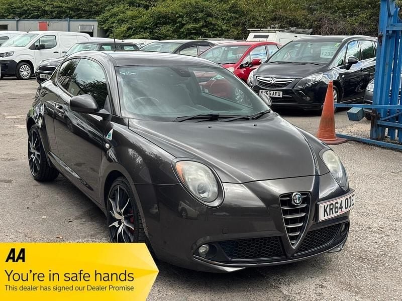 Grey Used 2014 Alfa Romeo MiTo Quadrifoglio Verde Hatchback | £3,289 (Good price) - Image 1/3