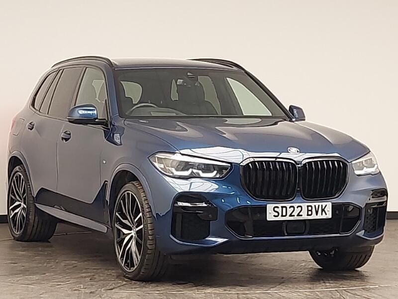 Used BMW X5 M Sport 286 HP (210 kW) 2022 Blue SUV