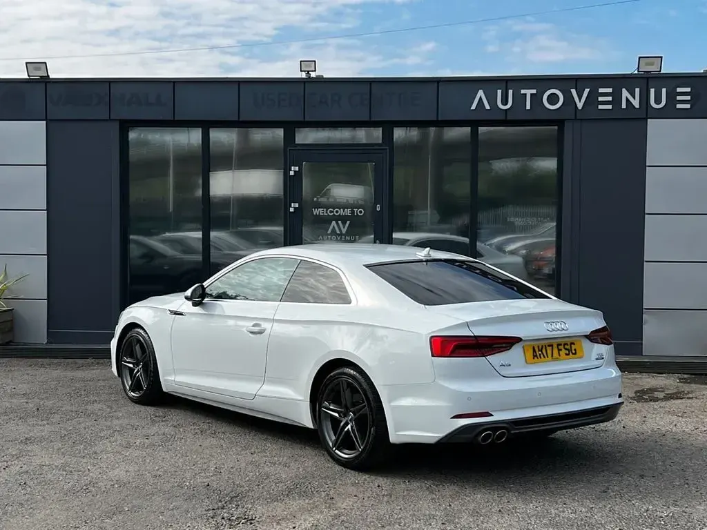 Used Audi A5 S-Line 286 HP (210 kW) 2017 White Coupe