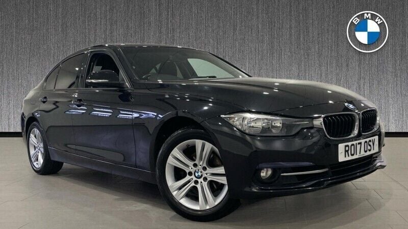 Black Used 2017 BMW 320 Sport Line | £10,999 (Good price) - Image 1/4