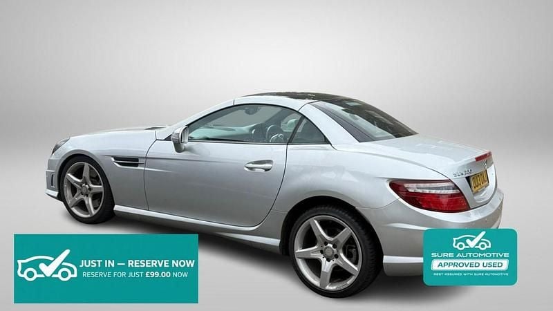 Used Mercedes SLK200 AMG 181 HP (133 kW) 2013 Silver Cabriolet