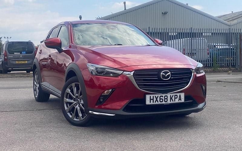 Red Used 2018 Mazda CX-3 Inclusive SUV | £12,494 (Fair price) - Image 1/4