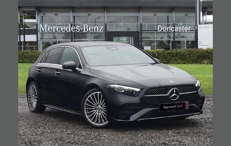 Black Used 2024 Mercedes A180 AMG Line Premium Plus Hatchback | £26,745 (A bit pricey) - Image 1/4