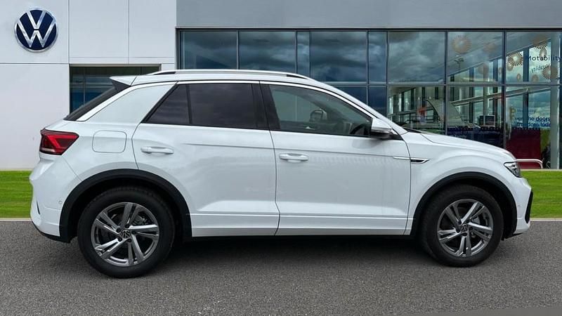 New VW T-Roc R-line 150 HP (110 kW) 2025 Pure white SUV