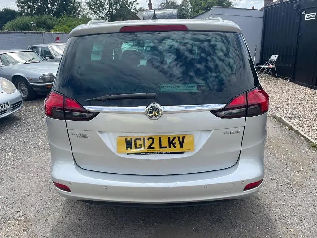Used Vauxhall Zafira Tourer 2012 Silver MPV