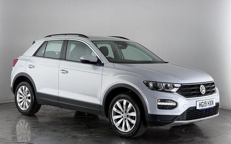 Silver Used 2019 VW T-Roc SE SUV | £12,250 (Fair price) - Image 1/3