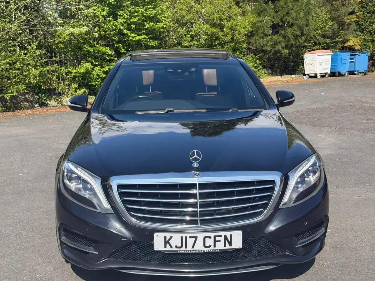 Used Mercedes S350 AMG line 2017 Black Sedan