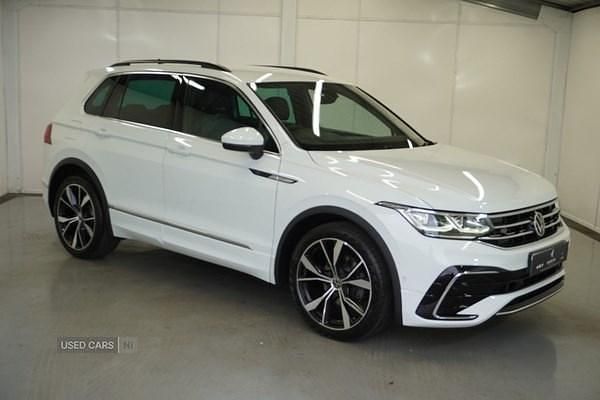 Used VW Tiguan R-line 2021 White SUV