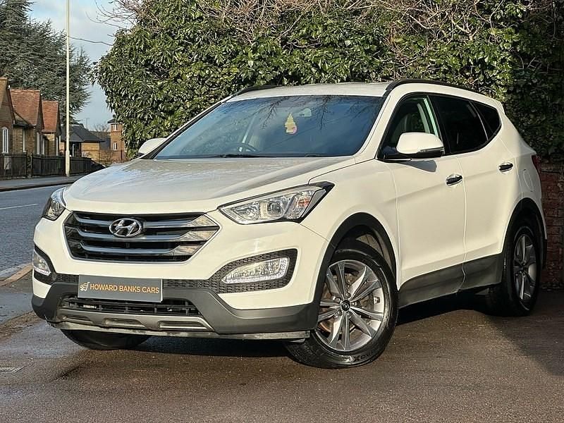 Used Hyundai Santa Fe Premium 194 HP (142 kW) 2015 White SUV
