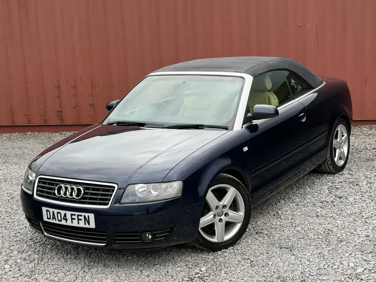 Used Audi A4 Cabriolet Sport 163 HP (119 kW) 2004 Blue Cabriolet