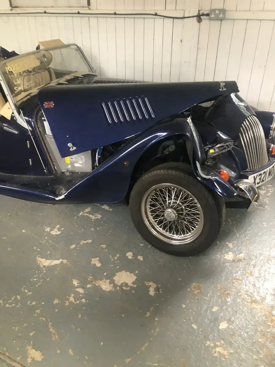 Used Morgan 4/4 112 HP (82 kW) 2013 Blue Cabriolet